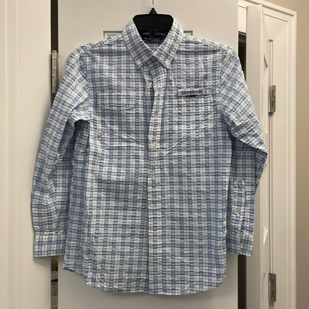 Vineyard Vines Boys Harbor Shirt NWOT